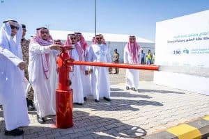 أمير القصيم يرعى إطلاق وتشغيل خدمات المياه لمحافظة عقلة الصقور وعدد من المراكز