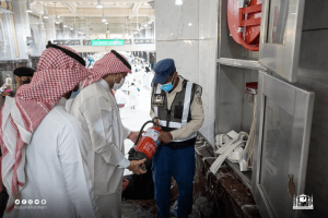 “شؤون الحرمين” توفِّر نحو 500 فرد لحفظ أمن قاصدي المسجد الحرام في رمضان