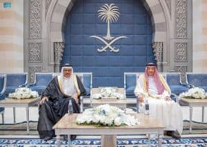 نائب وزير الخارجية يستقبل وزير خارجية البحرين