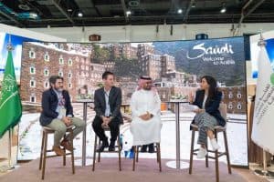 السعودية تحتفي بنجاحاتها وأرقامها القياسية في معرض سوق السفر العربي بدبي