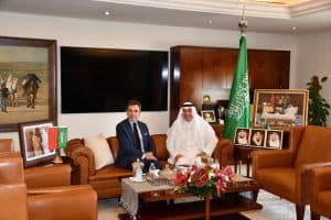 السفير الغريري يستقبل سفير جمهورية البرتغال لدى المملكة