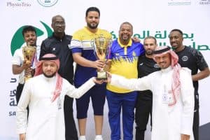 النصر يسيطر على بطولتي المملكة للمصارعة للناشئين