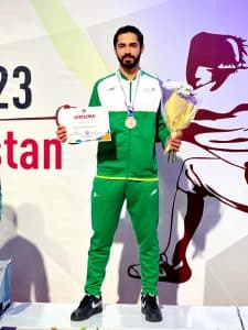 العمرو يحقق برونزية المبارزة الآسيوية تحت 23 عام