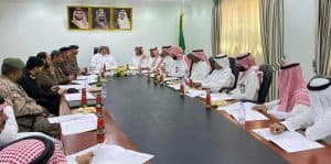 اجتماع لجنة الدفاع المدني الفرعية بمحافظة الدلم