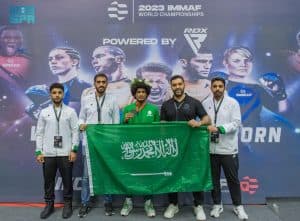 باسهل يحقق فضية العالم لفنون القتال المختلطة 2023