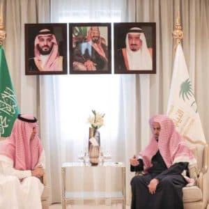 النائب العام يستقبل رئيس جامعة الأمير سطام بن عبدالعزيز