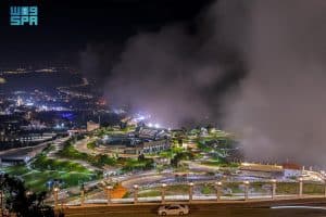 “الباحة”.. ضباب وأجواء باردة