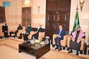 سفير المملكة لدى تونس يستقبل وفداً من مؤسسة محمد بن سلمان “مسك”