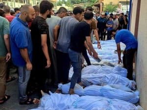أغلبهم من الأطفال والنساء.. ارتفاع عدد الشهداء الفلسطينيين بقطاع غزة إلى 31.112 شهيدًا