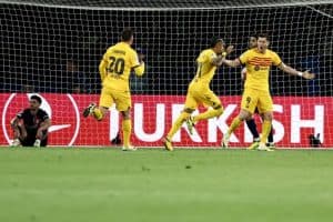 برشلونة يضع قدما في نصف نهائي أبطال أوروبا