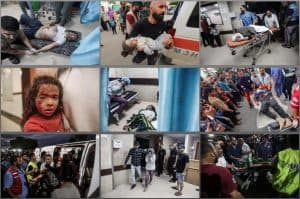 استشهاد عشرين فلسطينيًّا وأصيب العشرات بجروح مختلفة اليوم، جراء قصف الاحتلال الإسرائيلي لمناطق متفرقة في قطاع غزة