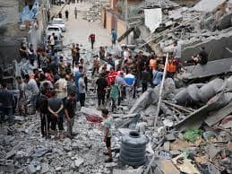 استشهاد تسعة فلسطينيين في قصف للاحتلال الإسرائيلي على قطاع غزة
