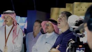 د. الشمري وروني يزوران معرض ملف ترشيح المملكة لاستضافة كأس العالم 2034