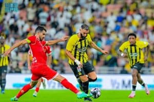 الاتحاد يمطر شباك الوحدة بسباعية