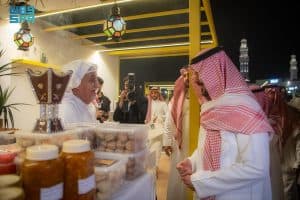 تحتضن المنطقة أكثر من 5.6 مليون نخلة.. الأمير سلمان بن سلطان يزور “معرض تمور المدينة المنورة”
