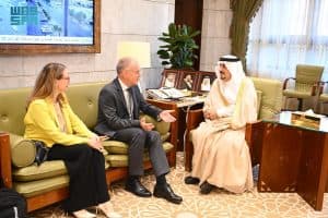 أمير منطقة الرياض يستقبل سفير النمسا لدى المملكة