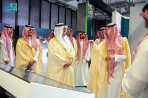 الأمير سعود بن مشعل يُدشن التجمع الغذائي في جدة