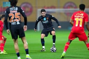 فريقا ضمك والفيحاء يتعادلان 2-2