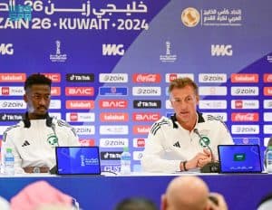 مدرب المنتخب السعودي : جاهزون لمواجهة عُمان ونسعى للتطور والفوز بلقب خليجي 26