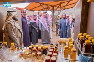 أمير حائل يدشن مهرجان العسل بنسخته الرابعة بالمنطقة