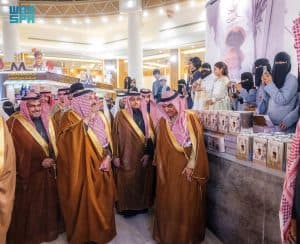 أمير القصيم يزور مهرجان الكليجا الـ16 ببريدة