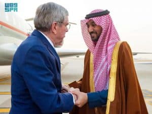 وزير الرياضة يستقبل رئيس الأولمبية الدولية