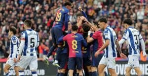 برشلونة يهزم ريال سوسيداد 4 / صفر