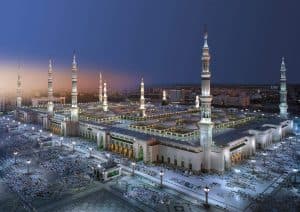 4000 معتكف من 120 دولة بالمسجد النبوي الشريف في العشر الأواخر من شهر رمضان