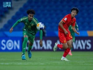 “الأخضر” تحت 17 عامًا يتغلّب على نظيره الصيني في افتتاح مشواره بكأس آسيا بالطائف