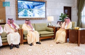 أمير الرياض يستقبل منسوبي الإمارة وعددًا من المسؤولين بالمنطقة المهنئين بعيد الفطر المبارك