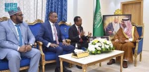 ناقشا الموضوعات ذات الاهتمام المشترك.. أمير نجران يستقبل القنصل العام لجمهورية الصومال الفيدرالية