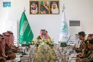 أمير الجوف يرأس اجتماع لجنة الحج العليا بالمنطقة لعام 1446هـ