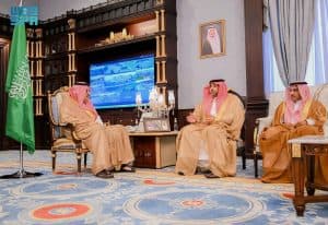 أمير الباحة يطّلع على تقرير مشاريع التطوير وفرص الاستثمار في المدينة الصناعية بالمنطقة