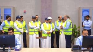 رئيس “المياه الوطنية” يدشن مركز عمليات العملاء والتحكم التشغيلي الذكي للقطاع الشرقي