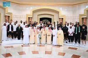 محافظ جدة يهنئ النادي الأهلي بمناسبة تحقيقه بطولة دوري أبطال آسيا للنخبة 2025