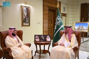استمع لشرح عن أعمالها بالمحافظة.. محافظ جدة يستقبل مساعد رئيس الهيئة العامة للولاية على أموال القاصرين
