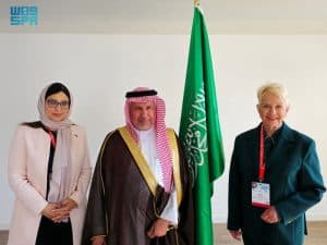 د. الربيعة يلتقي المدير التنفيذي لبرنامج الأغذية العالمي