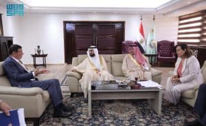 الجضعي يبحث سبل التعاون مع الجهات الرقابية المصرية في مجالي الغذاء والدواء