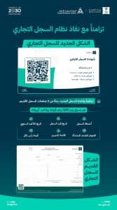 “التجارة”: الشكل الجديد للسجل التجاري يتكون من صفحة واحدة والوصول لجميع بياناته عبر مسح رمز الـ(QR)