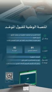 “التعليم” تُطلق “منصة قبول” الوطنية لتوحيد إجراءات القبول في الجامعات والجهات التعليمية