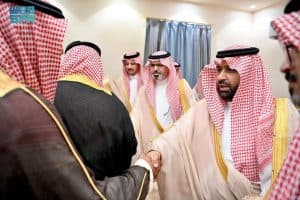 أمير منطقة جازان يلتقي مشايخ وأهالي الحُرَّثْ
