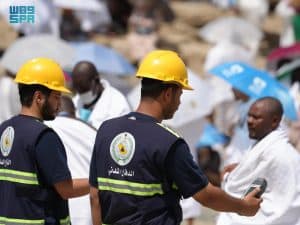 الدفاع المدني يعزز جهوده بتكثيف الجولات الميدانية في عرفات
