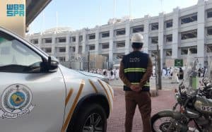 قوات الدفاع المدني تواصل في جهودها الميدانية بمنشأة الجمرات