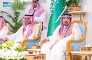 أمير منطقة القصيم يستقبل المهنئين بعيد الأضحى