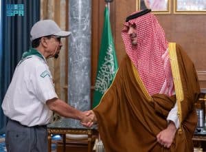 وزير الداخلية يلتقي نائب رئيس جمعية الكشافة العربية السعودية