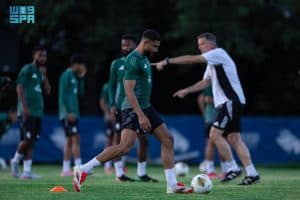 المنتخب السعودي يواصل تحضيراته لمواجهة أمريكا في الكأس الذهبية