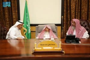 مفتي المملكة يستقبل رئيس مجلس إدارة جمعية أعوان لأصدقاء المرضى