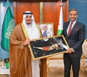 نائب أمير الرياض يُشرّف حفل سفارة جيبوتي لدى المملكة بمناسبة ذكرى اليوم الوطني لبلادها