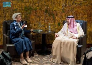 الخريجي يلتقي ممثل الاتحاد الأوروبي للقرن الأفريقي