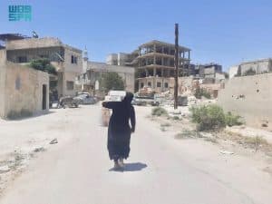 مركز الملك سلمان للإغاثة يوزّع 2.026 كرتون تمر في ريف دمشق